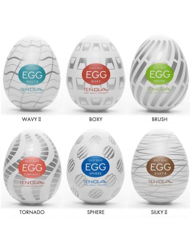 Pack de 6 Huevos Tenga Egg...