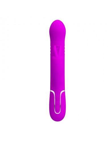 Coale Vibrador con Bolas Rotatorias y Up and Down USB