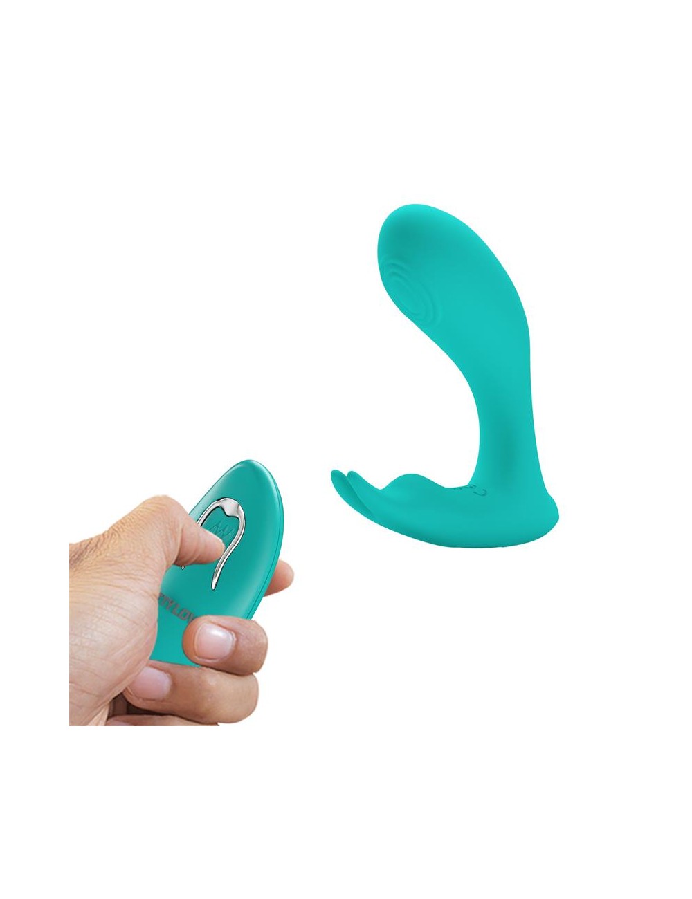 Idabelle Estimulador con Vibracion y Pulsacion con Control Remoto
