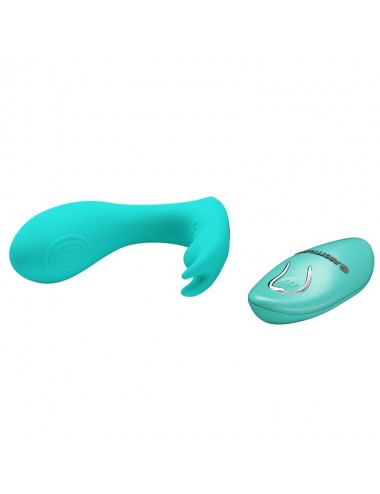 Idabelle Estimulador con Vibracion y Pulsacion con Control Remoto