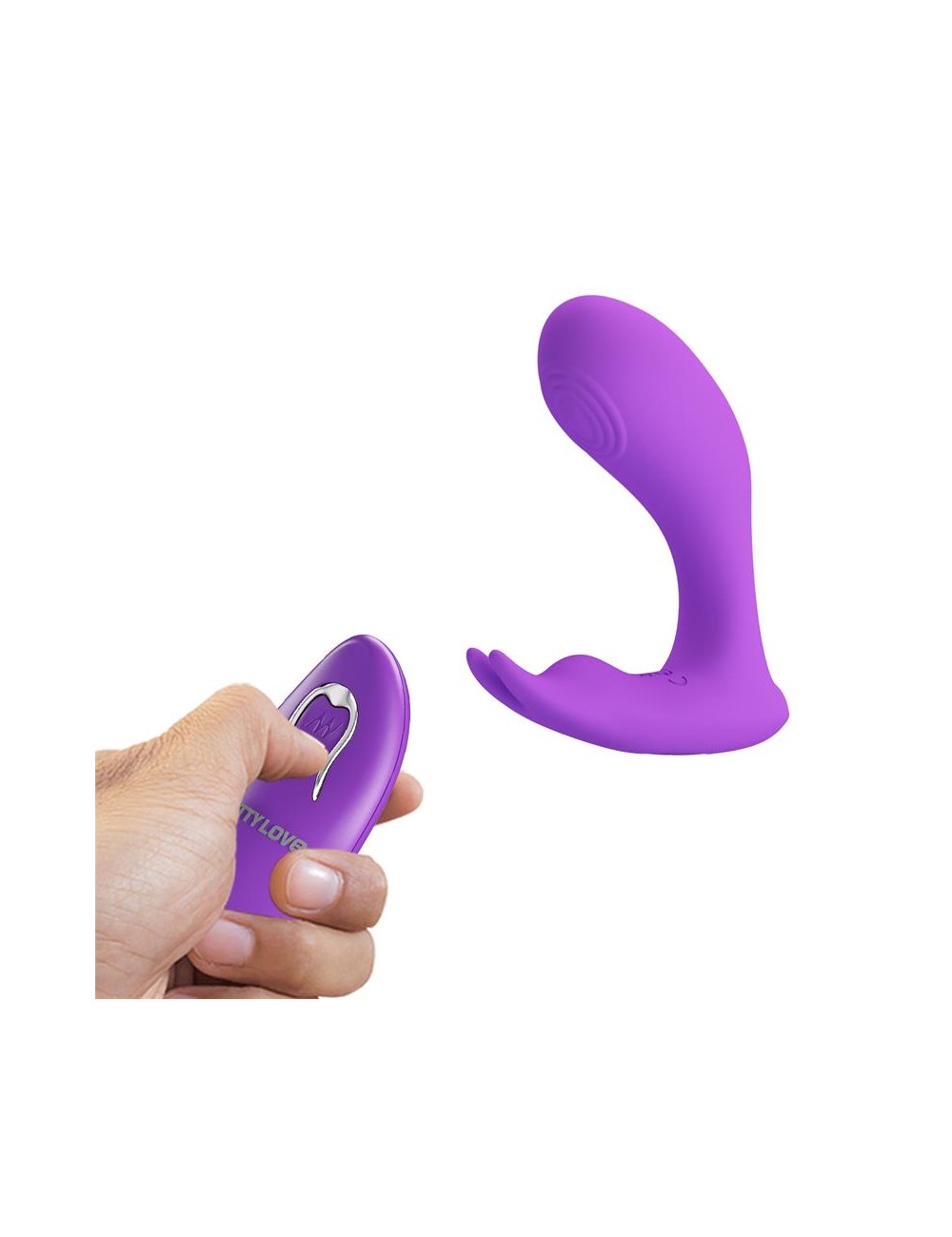 Idabelle Estimulador con Vibracion y Pulsacion Control Remoto