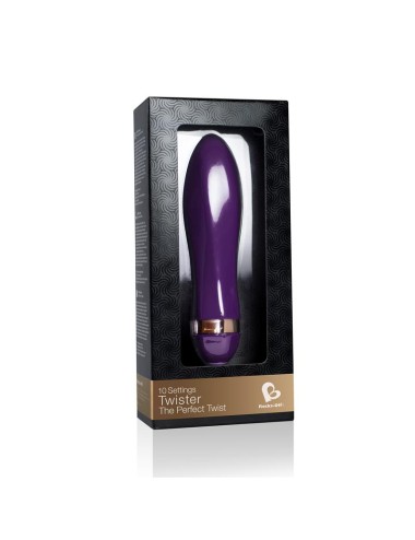 Mini Twist Vibrador Púrpura