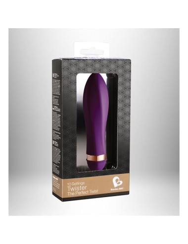 Mini Twist Vibrador Púrpura