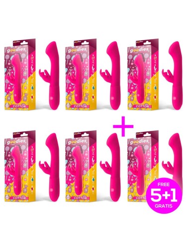 Pack 5+1 Cotton Vibrador...