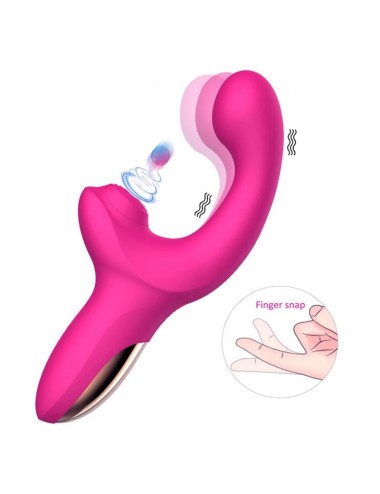 Volse Vibrador Triple Funcion con Finger y Pulsacion Tapping