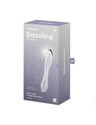 Estimulador de Cristal Dazzling Crystal 1 Hot and Cold Transparente