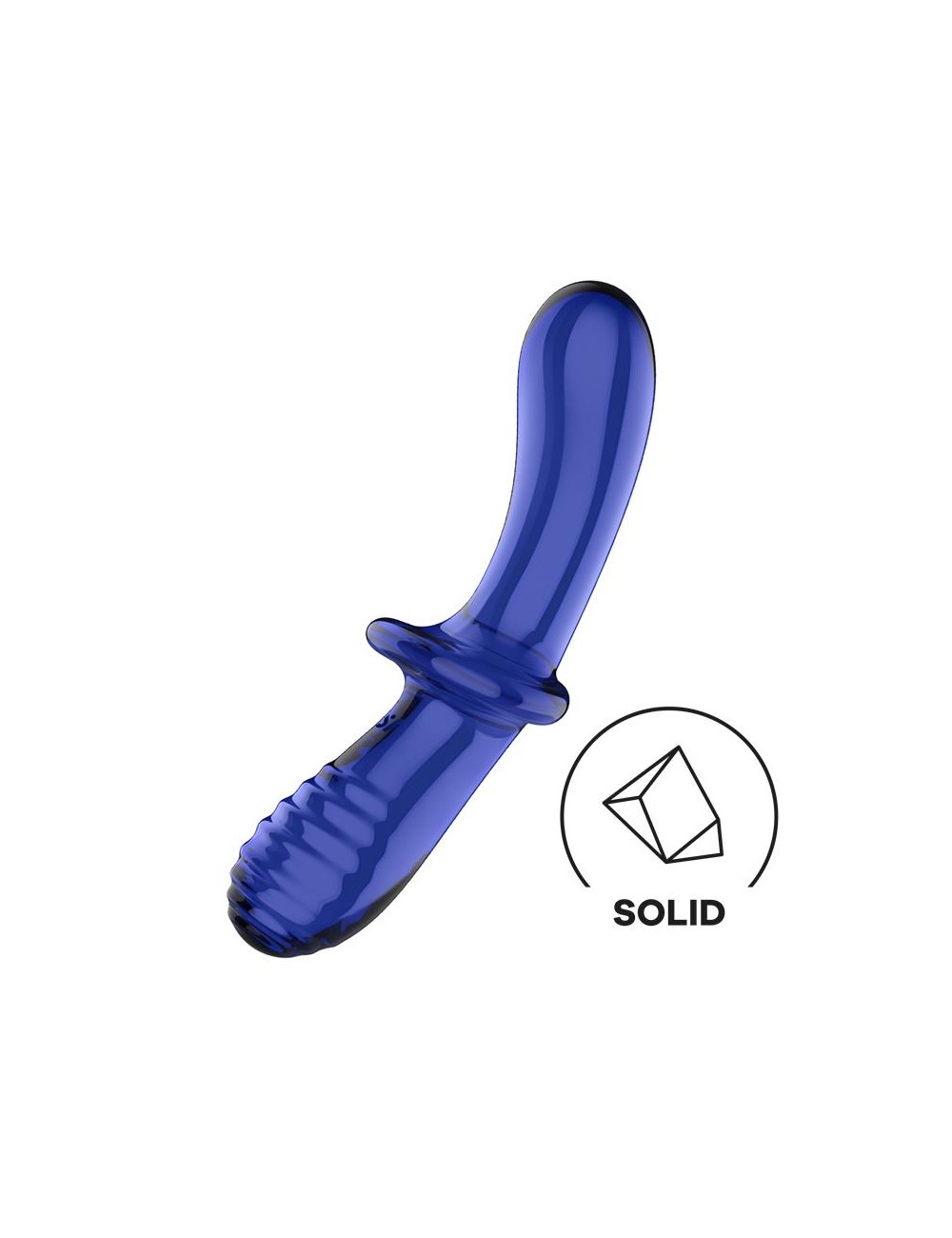 Estimulador de Cristal Double Crystal Hot and Cold Azul