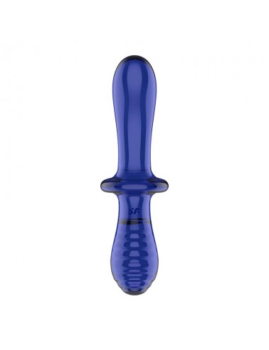 Estimulador de Cristal Double Crystal Hot and Cold Azul