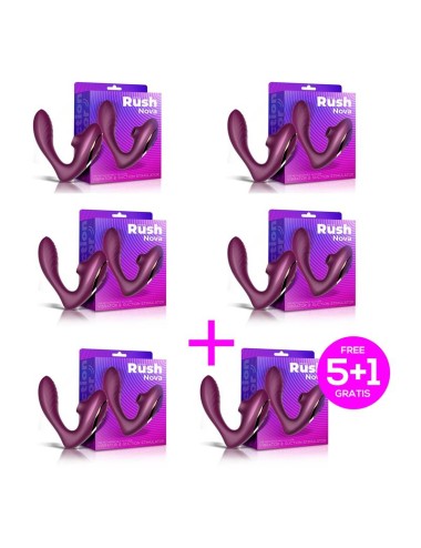 Pack 5+1 Rush Nova Vibrador...