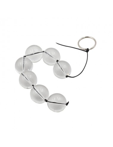 Cadena Anal con Bolas de Cristal 4 Tamanos