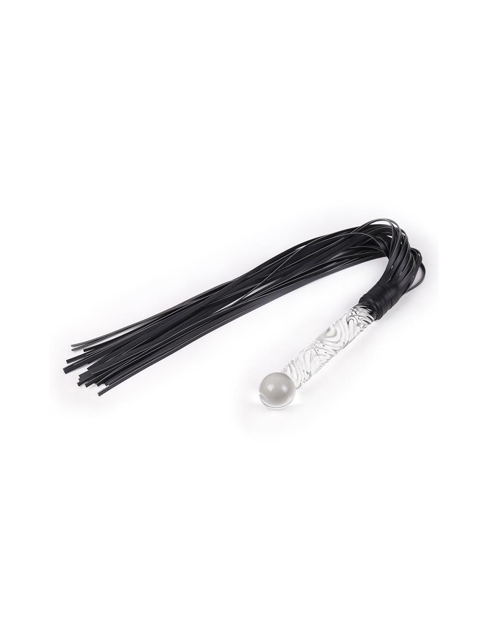 Flogger con Mango de Cristal 70 cm