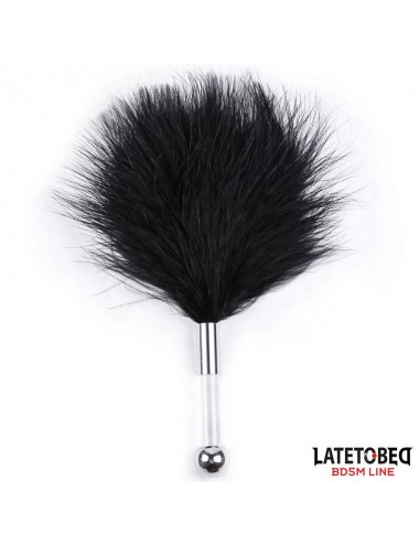 Estimulador de Plumas con Mango de Metal