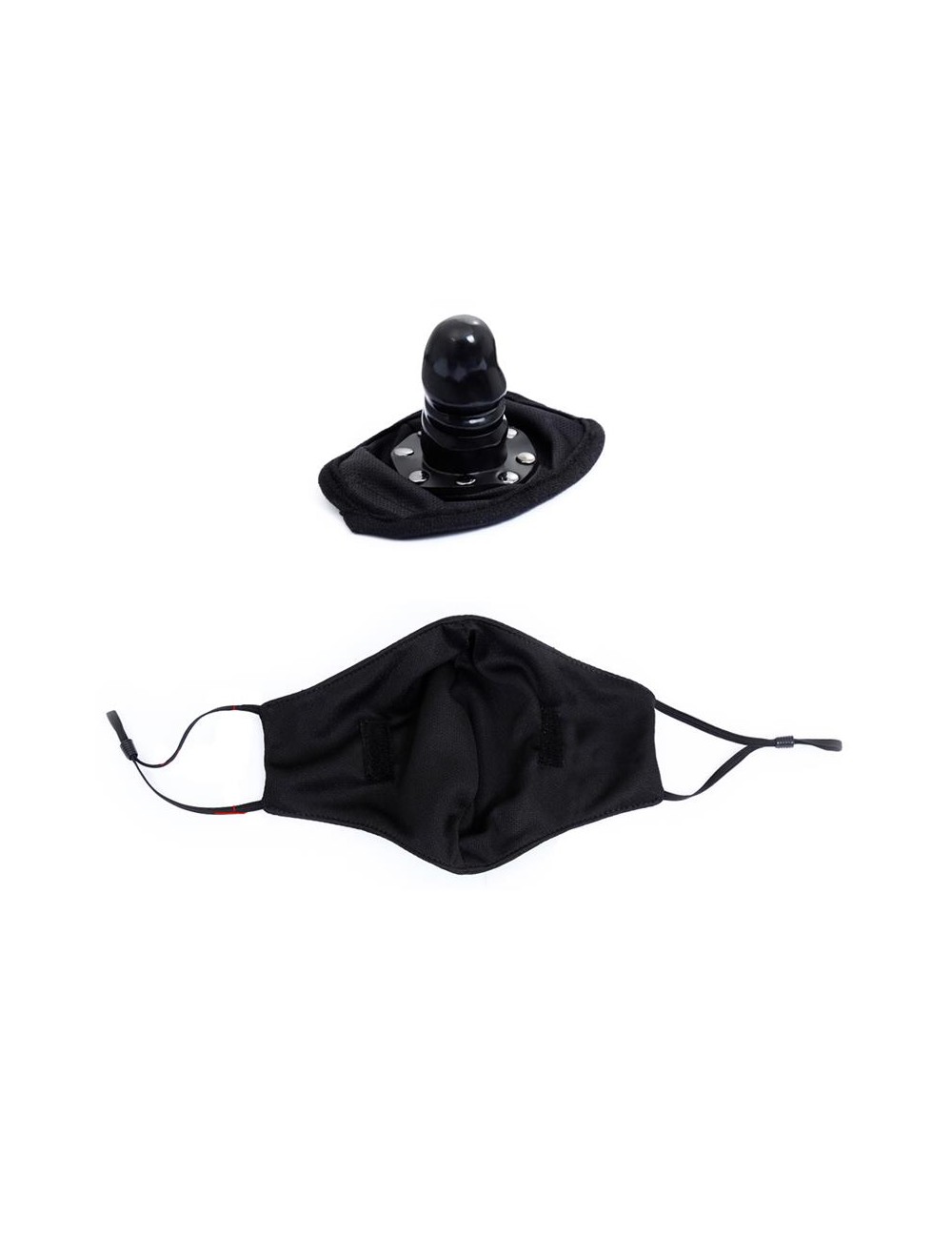 Mascarilla con Accesorio de Dildo Desmontable