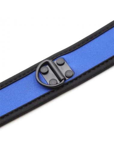 Collar de Neopreno Ajustable Azul