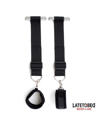 Restricciones para Puerta con Esposas Adjustables y Desmontables
