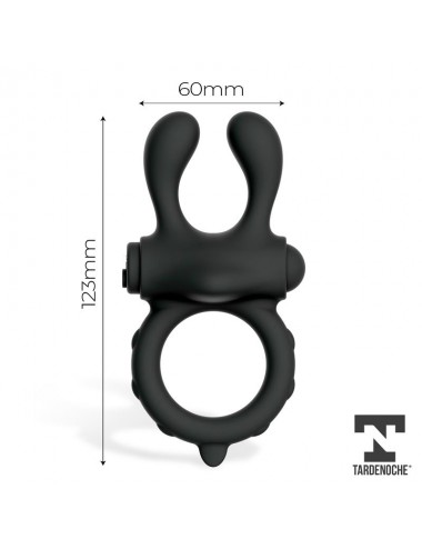 Earzy Anillo Vibrador con Control Remoto USB Magnetico Silicona