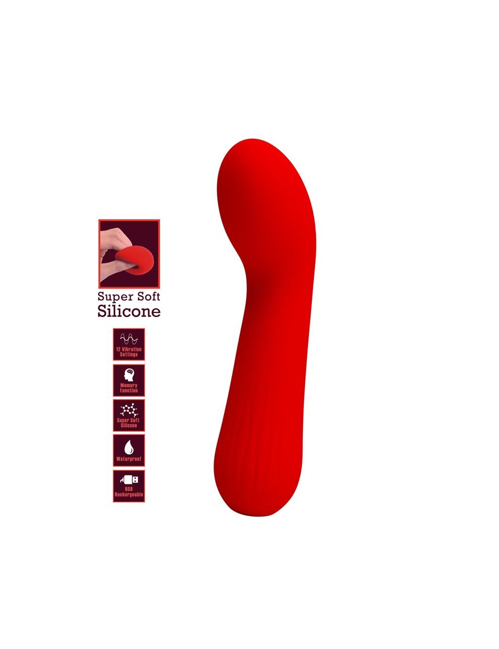 Faun Vibrador Rojo