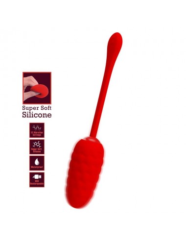 Marina Huevo Vibrador Rojo