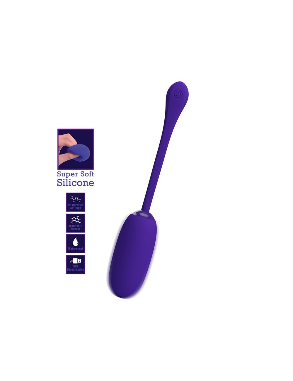 Julius Huevo Vibrador Violeta