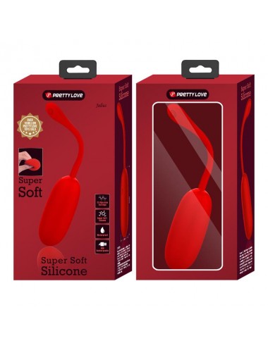 Julius Huevo Vibrador Rojo