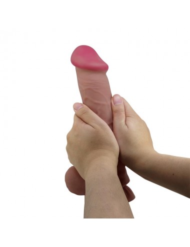 Dildo Realista Piel Deslizante Retractil 26 cm