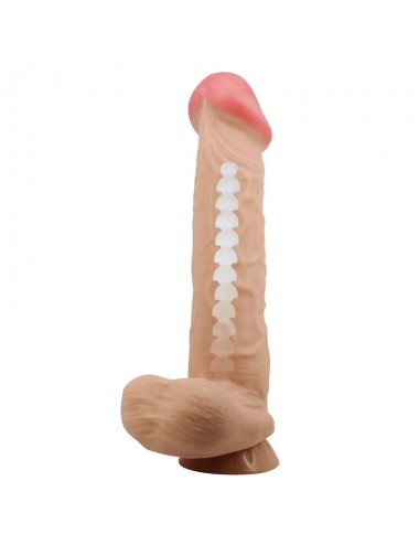 Dildo Realista Piel Deslizante Retractil 26 cm
