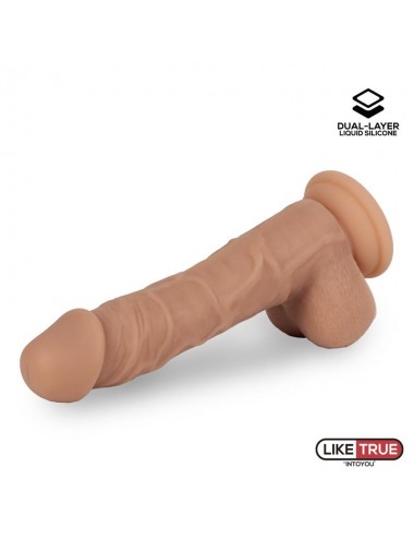 Dildo Realista Silicona Liquida Dual Layer 8