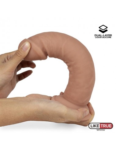 Dildo Realista Silicona Liquida Dual Layer 85
