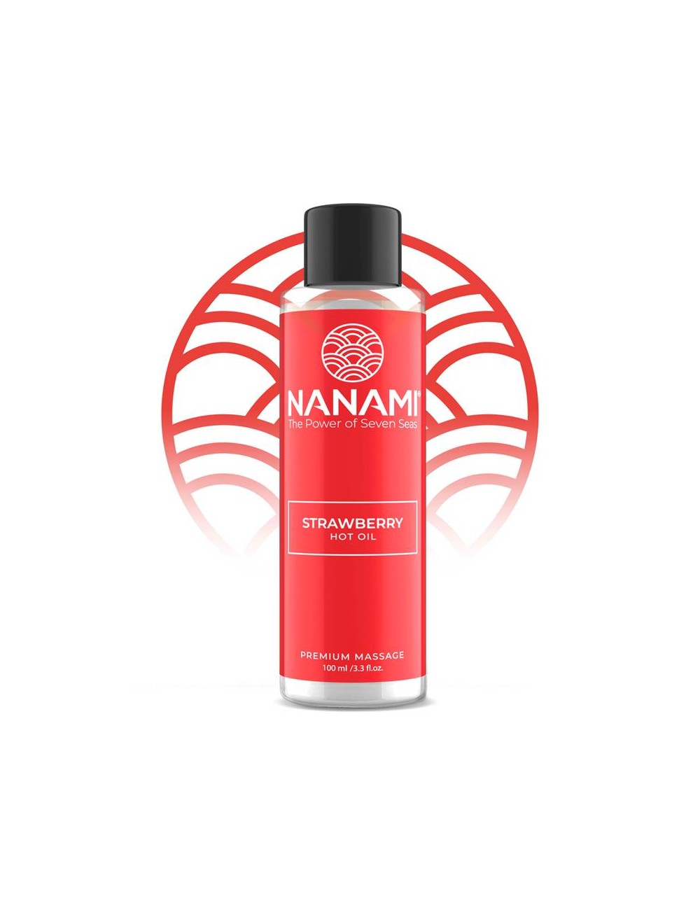 Aceite de Masaje Efecto Calor Hot Oil Aroma Fresa 100ml