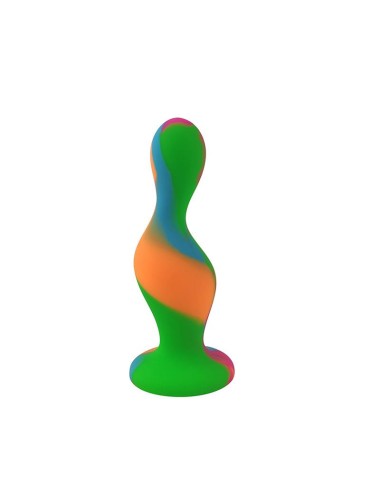 Plug Anal Multi Color Silicona