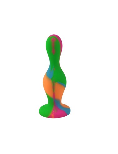 Plug Anal Multi Color Silicona