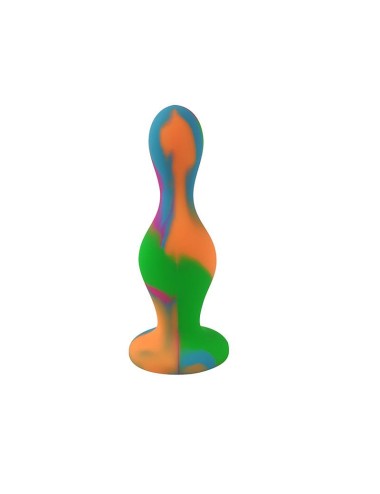 Plug Anal Multi Color Silicona