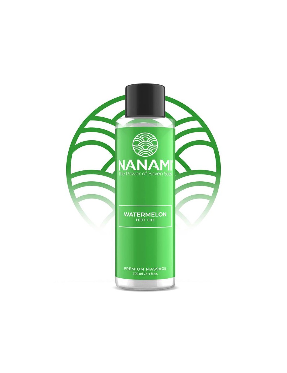 Nanami Aceite de Masaje Efecto Calor Aroma a Sandia 100ml