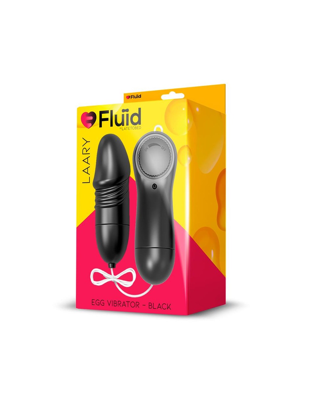 Laary Huevo Vibrador Multi Velocidad Control Remoto Negro