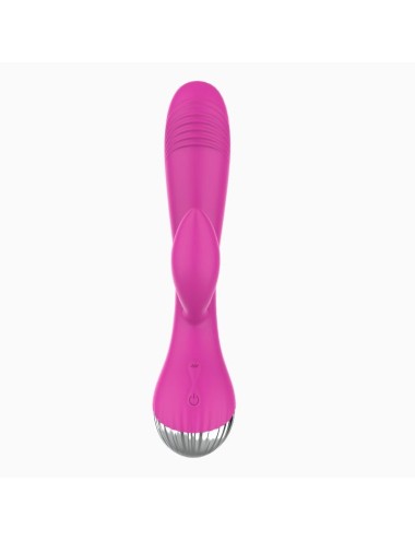 Vibrador 10 Funciones USB Rosa