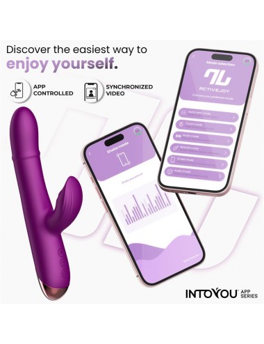 Sendel Vibrador con Anillo de Bolas Internas Up and Down y Pulsacion con App