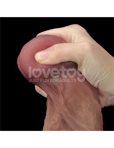 Dildo Dual Layered XXL 105 Negro