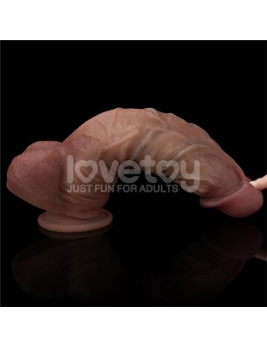 Dildo Dual Layered XXL 105 Negro