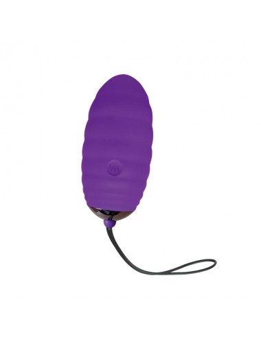 Huevo Vibrador Ocean Breeze 20 con Control Remoto Purpura