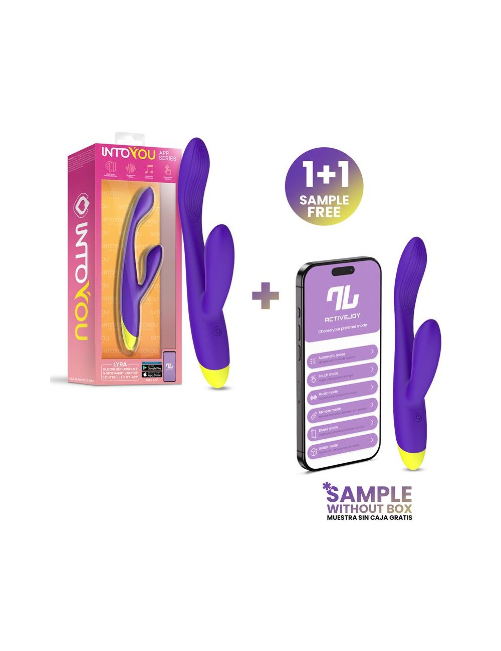 Pack 11 Lyra Vibrador Punto G con APP