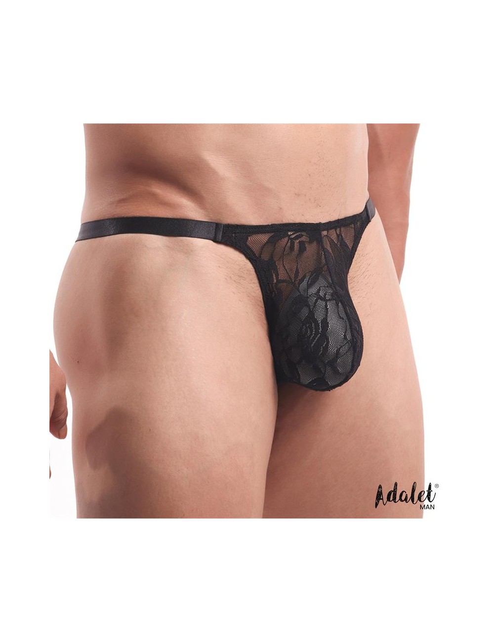 Luca Tanga de Encaje Negro