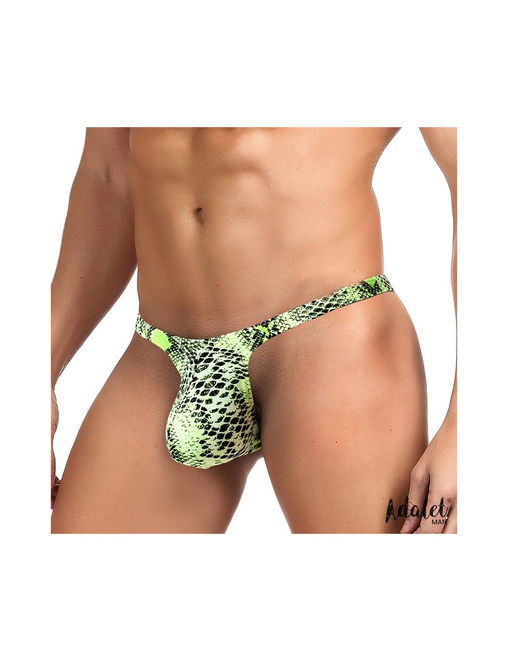 Maver Tanga Estampado de Serpiente