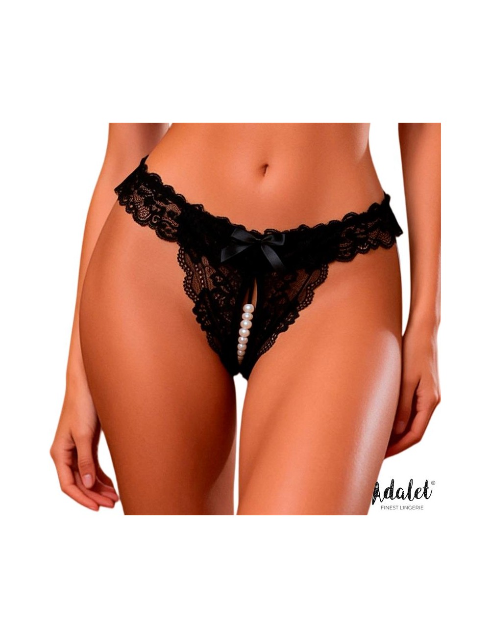 Juliette Braguita Negra con Perlas