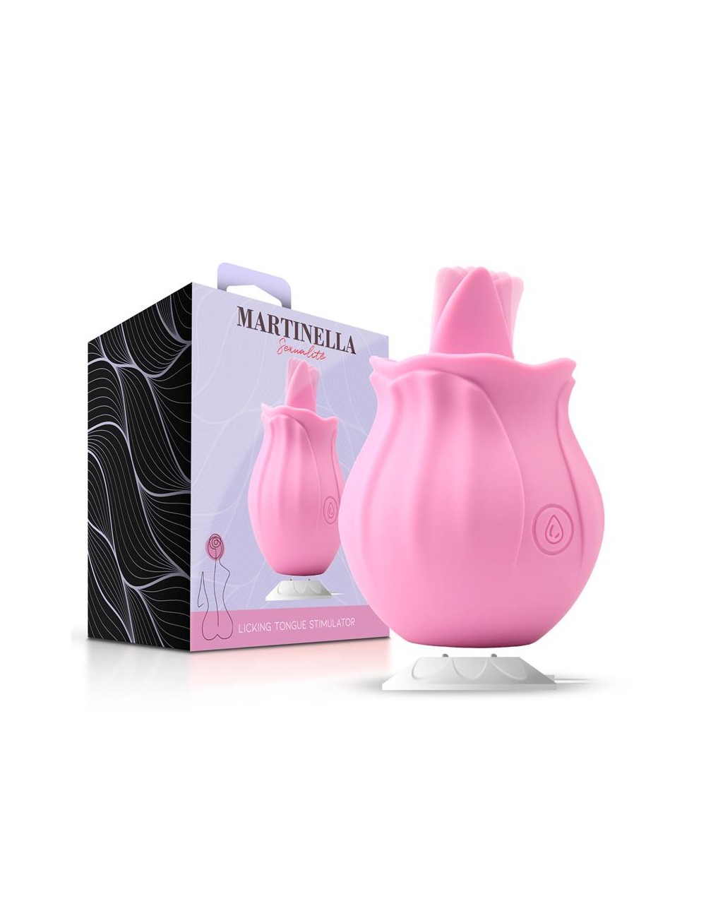Rosa con Lengua Estimuladora USB