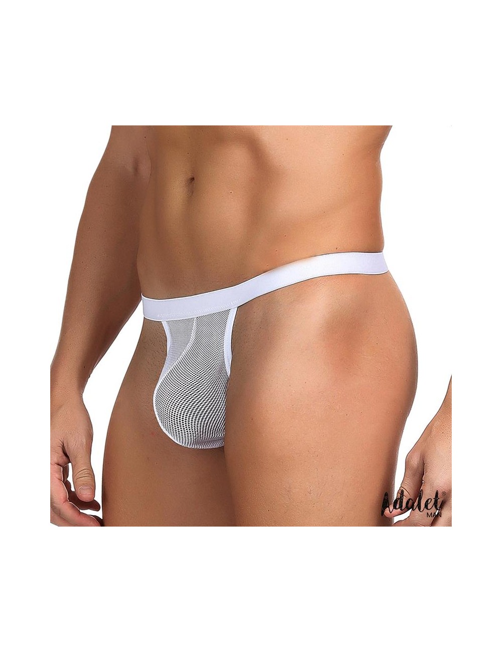 Titan Tanga de Rejilla Talla unica Blanco