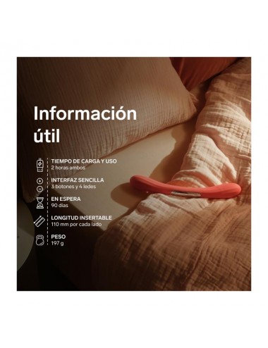 Juguete para Parejas Boomerang Coral Red