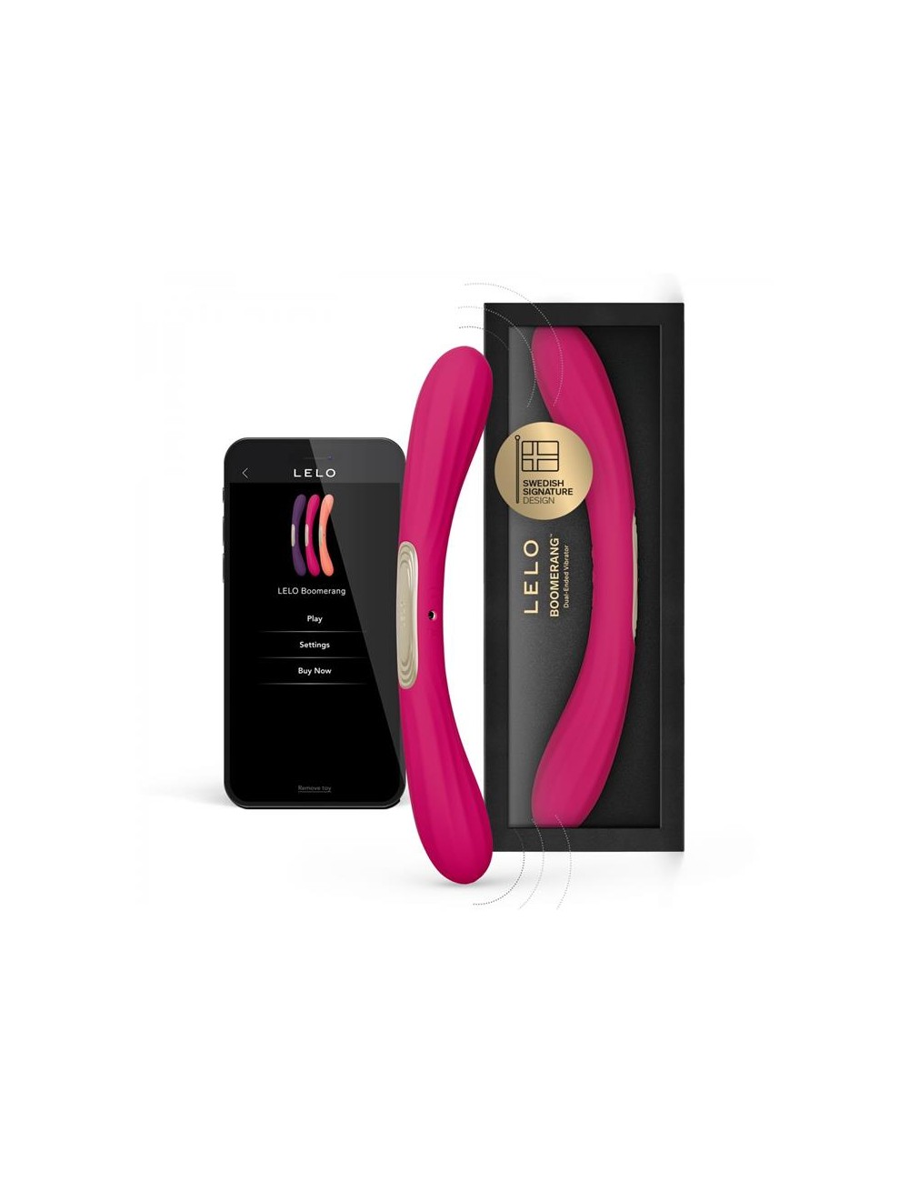 Juguete para Parejas Boomerang Cerise
