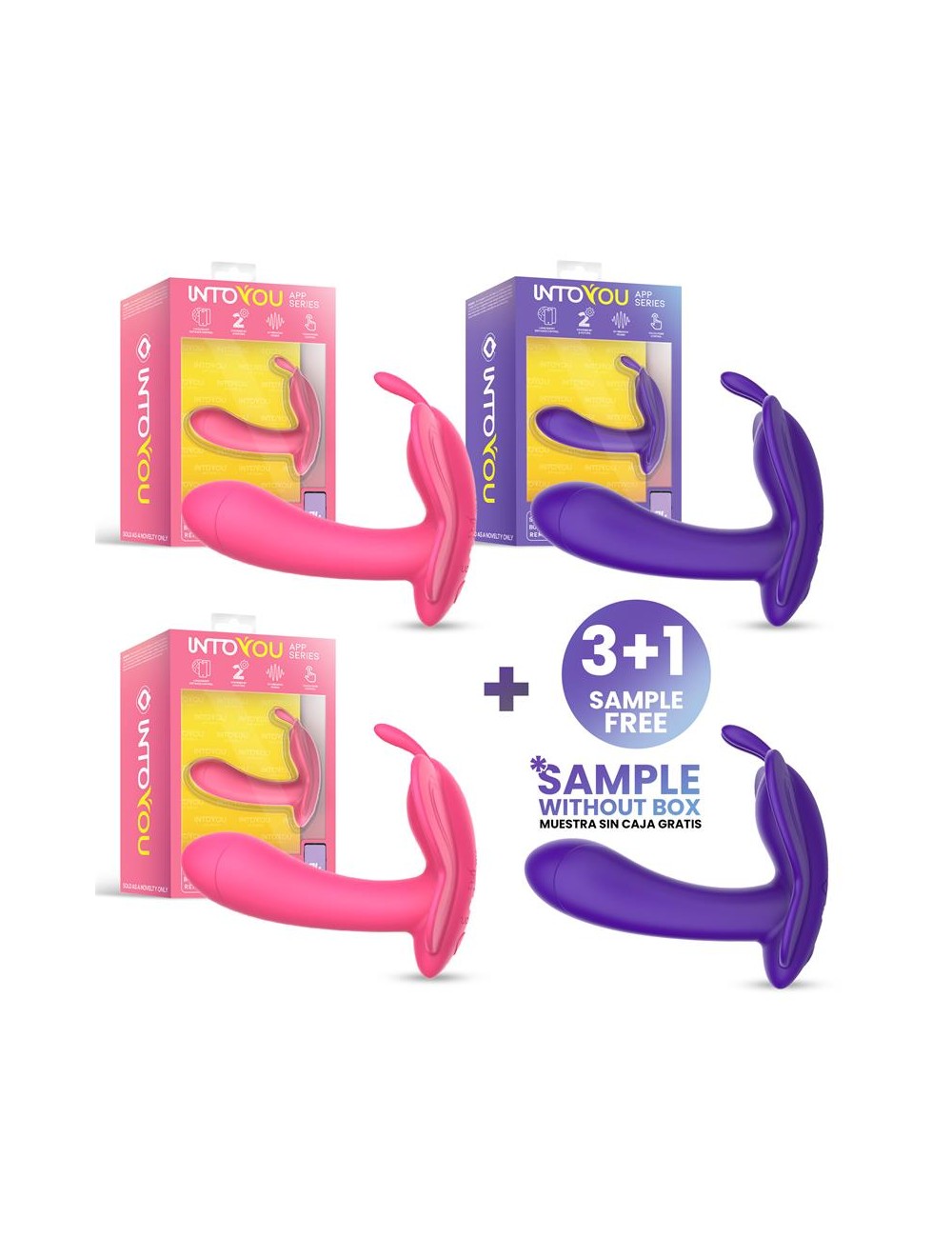 Pack 31 Wingy Estimulador Mariposa con APP