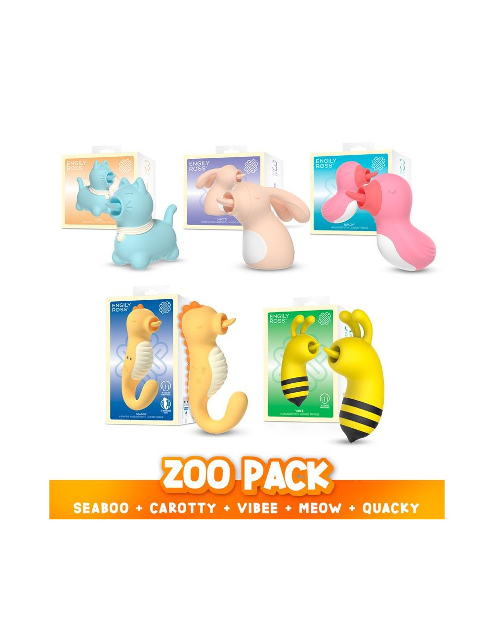 Zoo Pack Set de 5 unidades