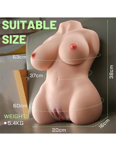 Marita Torso Masturbador 54 kg